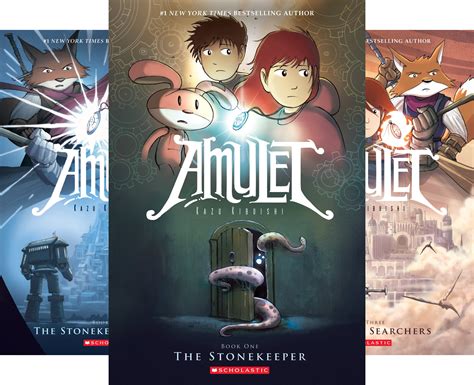 What is the number of books in the amulet series